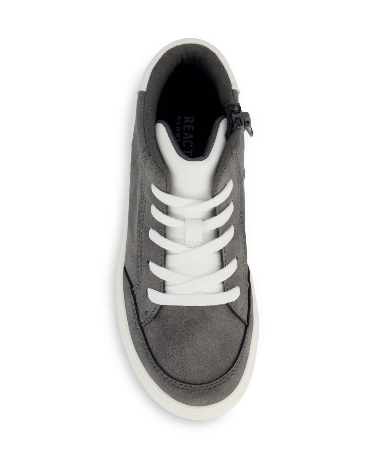 Кроссовки Kenneth Cole New York Aaron Dutton High Top Sneakers для мальчиков, цвет: Серый — фото 5