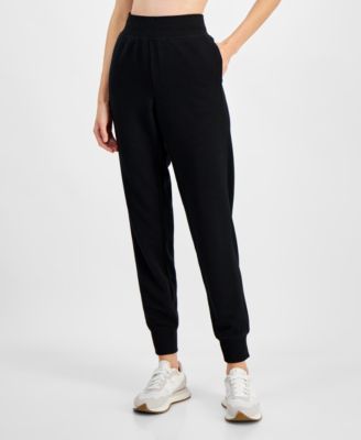 Women's Ottoman-Rib Jogger Pants