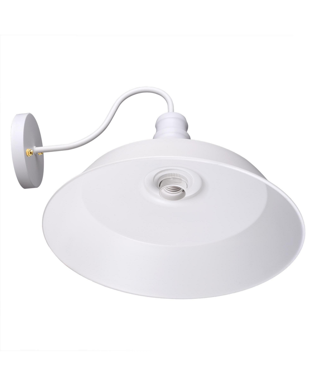 Yescom Retro Industrial Barn Style Light Wall Sconce Wall-mounted Metal Gooseneck 14