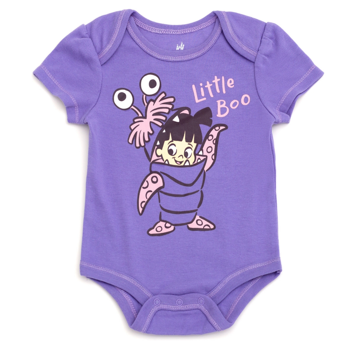 Disney Baby Girls Minnie Mouse Monsters Inc. Baby Cosplay Bodysuit and Hat Set Newborn to (Newborn - 24 Months)