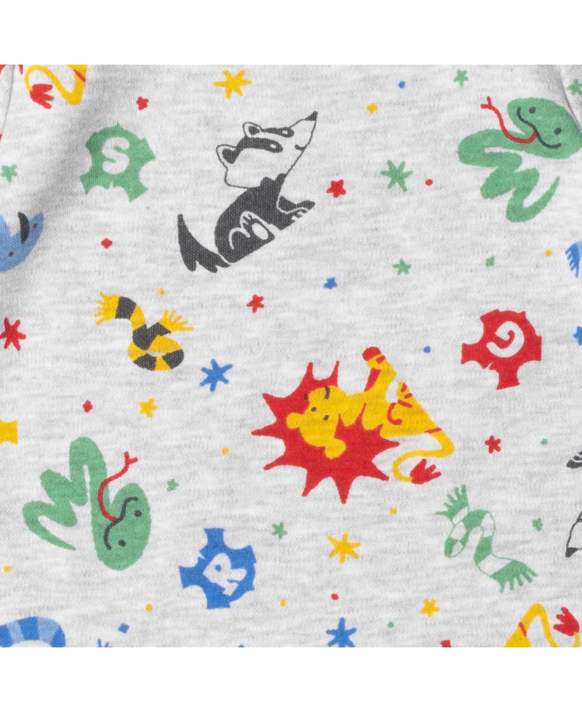 Harry Potter Baby Boys Gryffindor Hufflepuff Ravenclaw Slytherin Baby 2 Pack Turtleneck Bodysuits to -/ gray