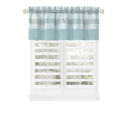 Modern Farmhouse Buffalo Plaid Checkered Rod Pocket Window Valance Curtain