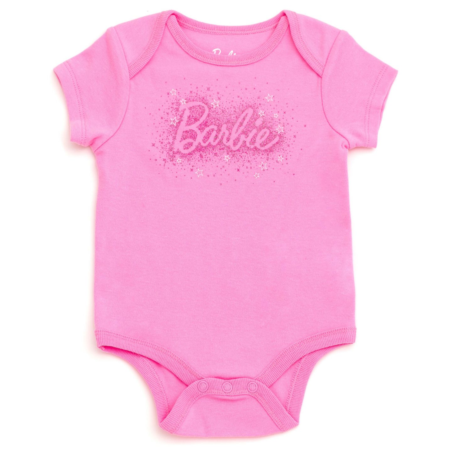 Боди Baby, 3 шт. — Barbie, цвет: Розовый / Белый — фото 4