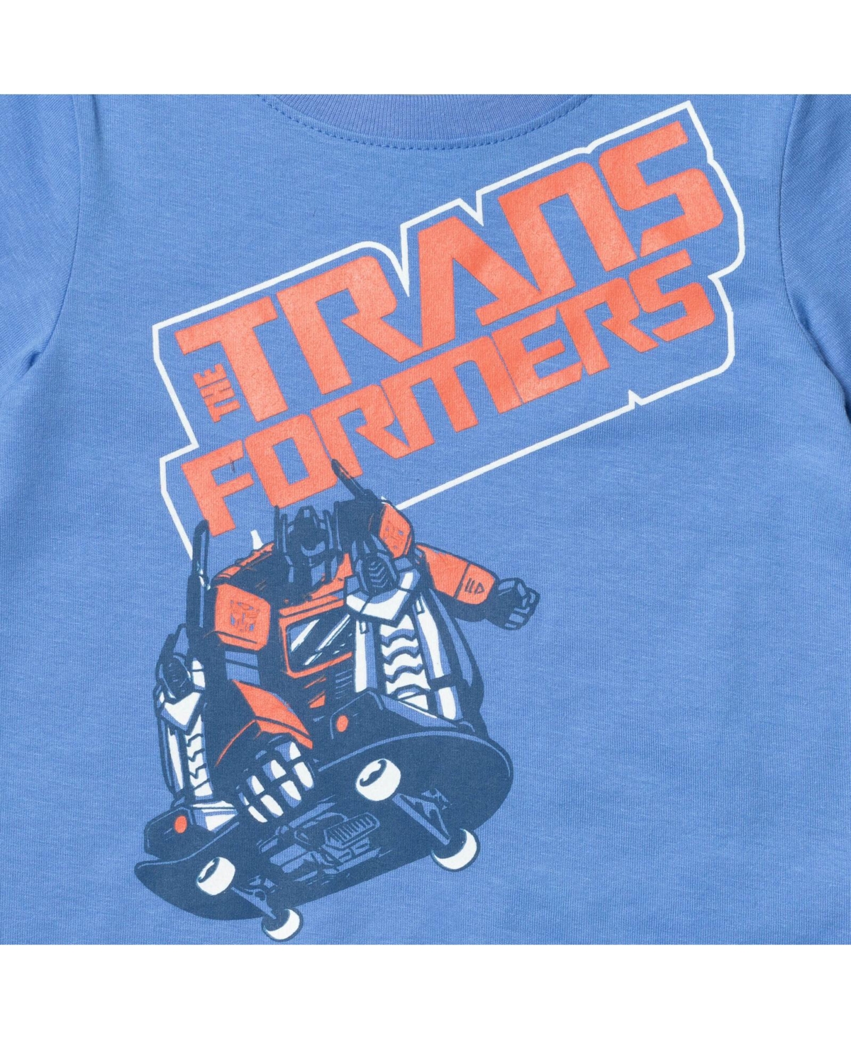 Transformers Boys Optimus Prime Bumblebee Megatron 2 Pack T-Shirts to -/ gray