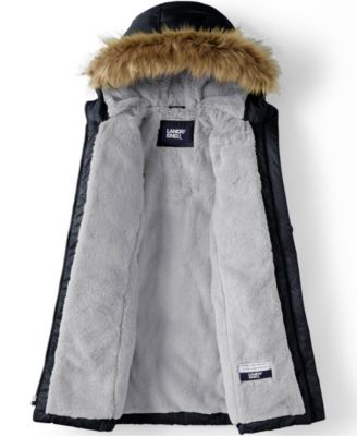 Girls Fleece Lined Parka