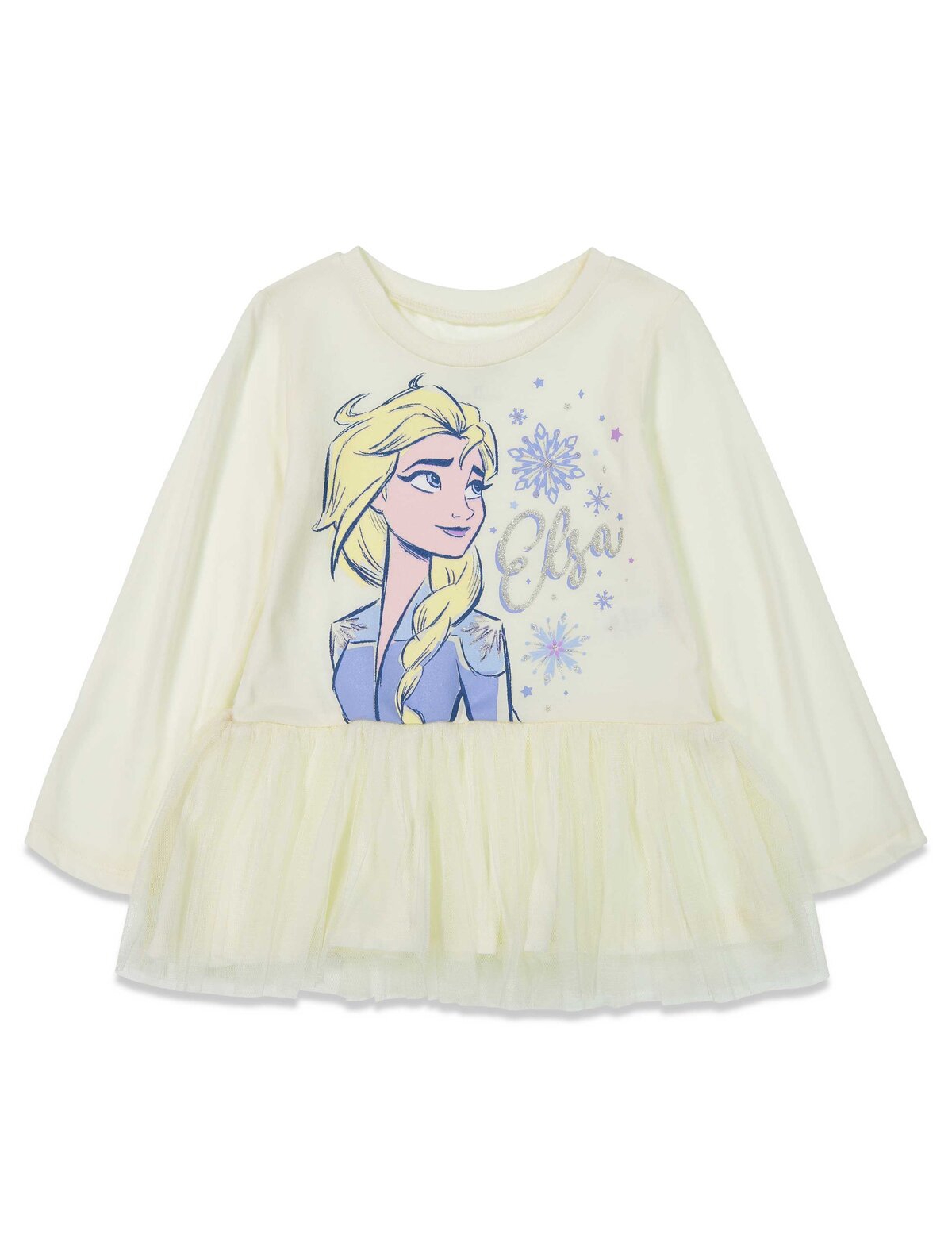 Disney Toddler Girls Frozen Elsa Anna Frozen T-Shirt and Leggings Outfit Set to