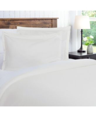 Premium Solid 3-Piece Duvet Cover Set