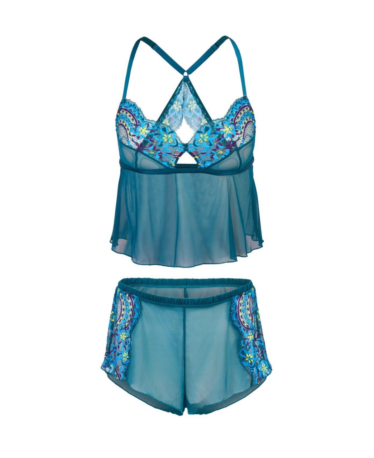 Adore Me Plus Size Blake Camisole & Shorts Set Lingerie
