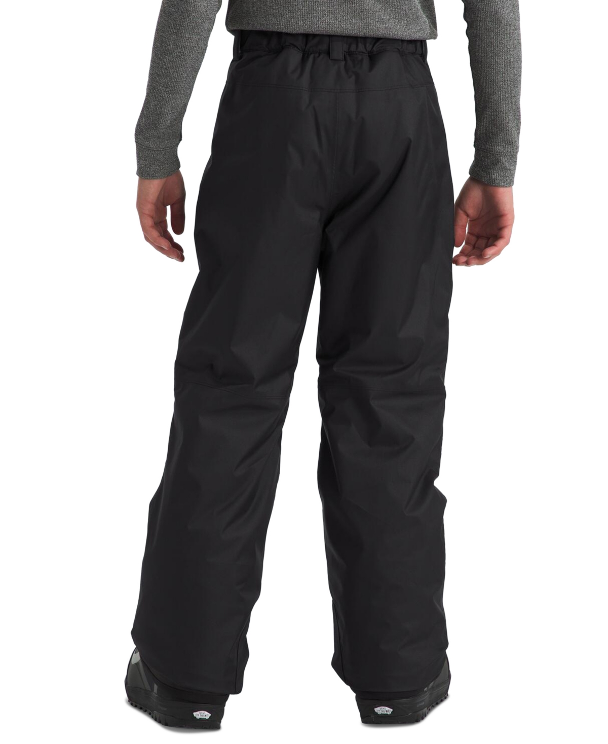 The North Face Kids' Freedom Waterproof Recycled Polyester Insulated Pants In Tnf Black