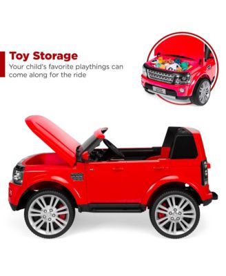 12V 3.7 MPH 2-Seater Licensed Land Rover Ride On Car Toy w/ Parent Remote Control
