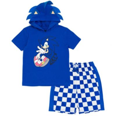 Little Boys (4-20) Cosplay 2-Piece Hooded T-Shirt and Shorts Set