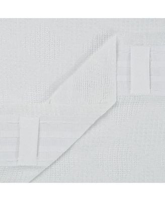 Premium 2-Panel Diamond Textured Semi Sheer Curtain Panels - 3-in-1 Back Tab, Rod Pocket, Ring Tab - for Windows Living Room Bedroom - Semi-Sheer Drapes for Privacy - 52 x 108 Inches - Taupe