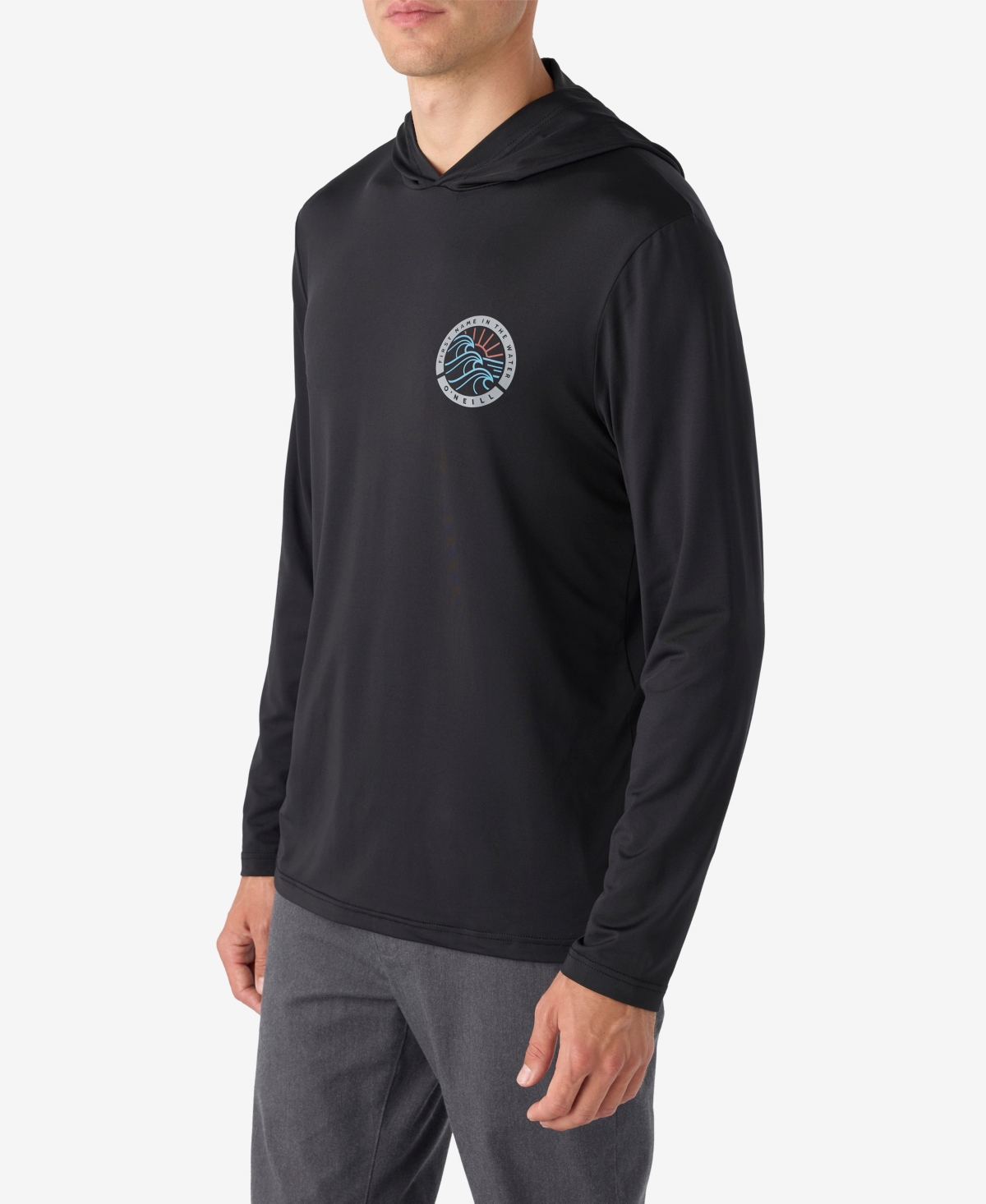 O'Neill Trvlr Upf Long Sleeve Hoodie - Black 2