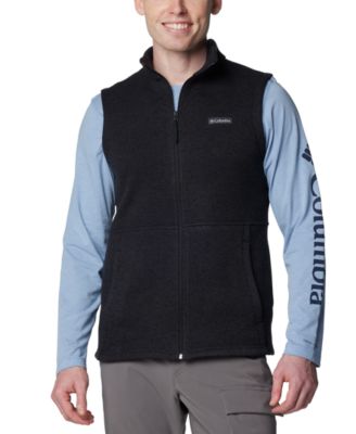 Columbia - Men's Alto Pass Textured Knit Zip-Front Vest