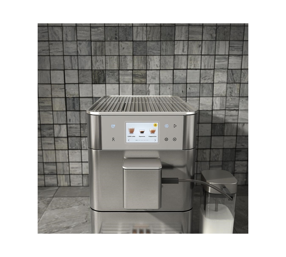 Kitchenaid Semi Automatic Espresso Machine With Burr Grinder, Kes6551 In Stainless Steel