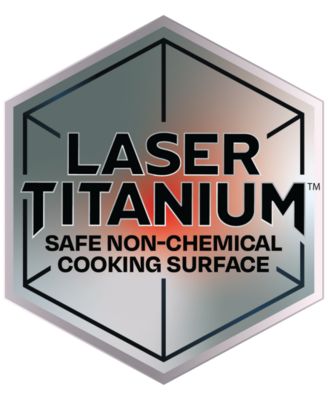 Flavortown Hard-Anodized Laser Titanium Aluminum 10-Pc. Cookware Set