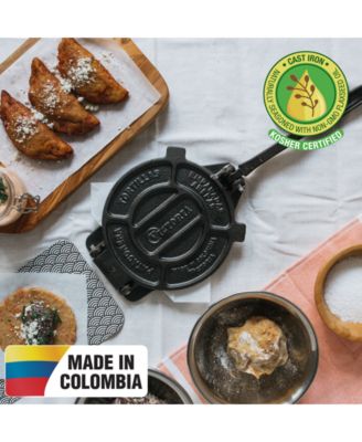 Cast Iron Tortilla Press 6.5 IN Seasoned