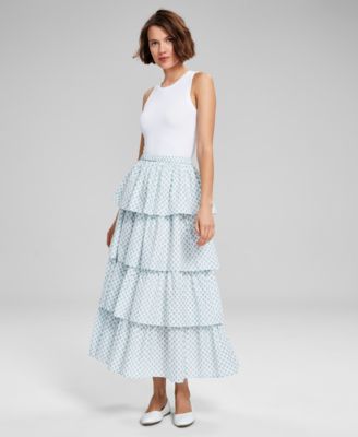 Macy's maxi skirt hotsell