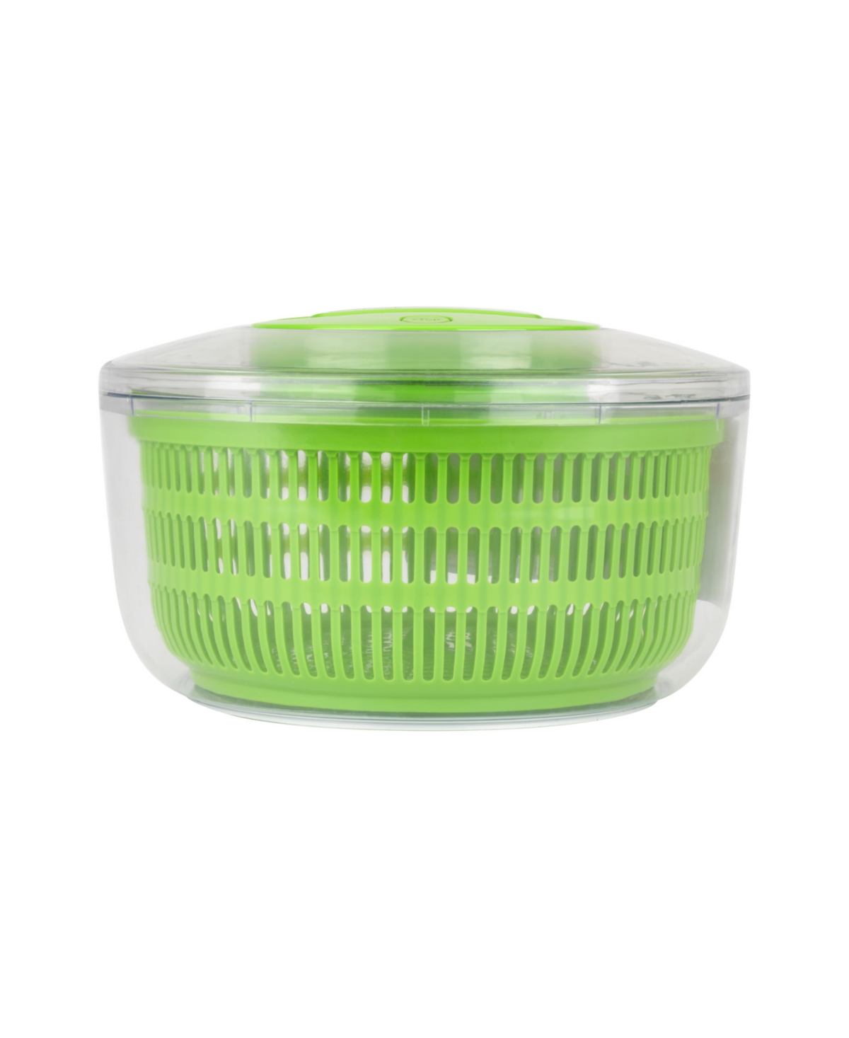 Good Cook Touch Non-slip Base Salad Spinner With Pull Cord Handle In Green