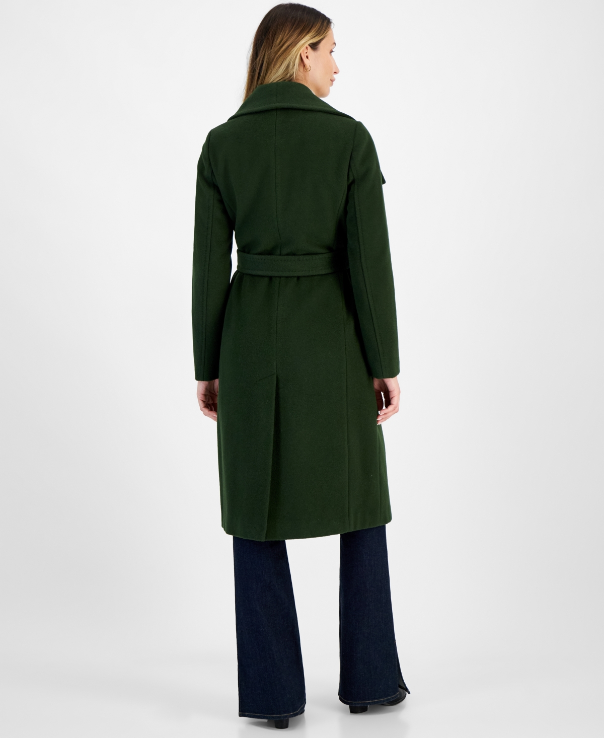 Michael Michael Kors Women's Belted Wrap Coat