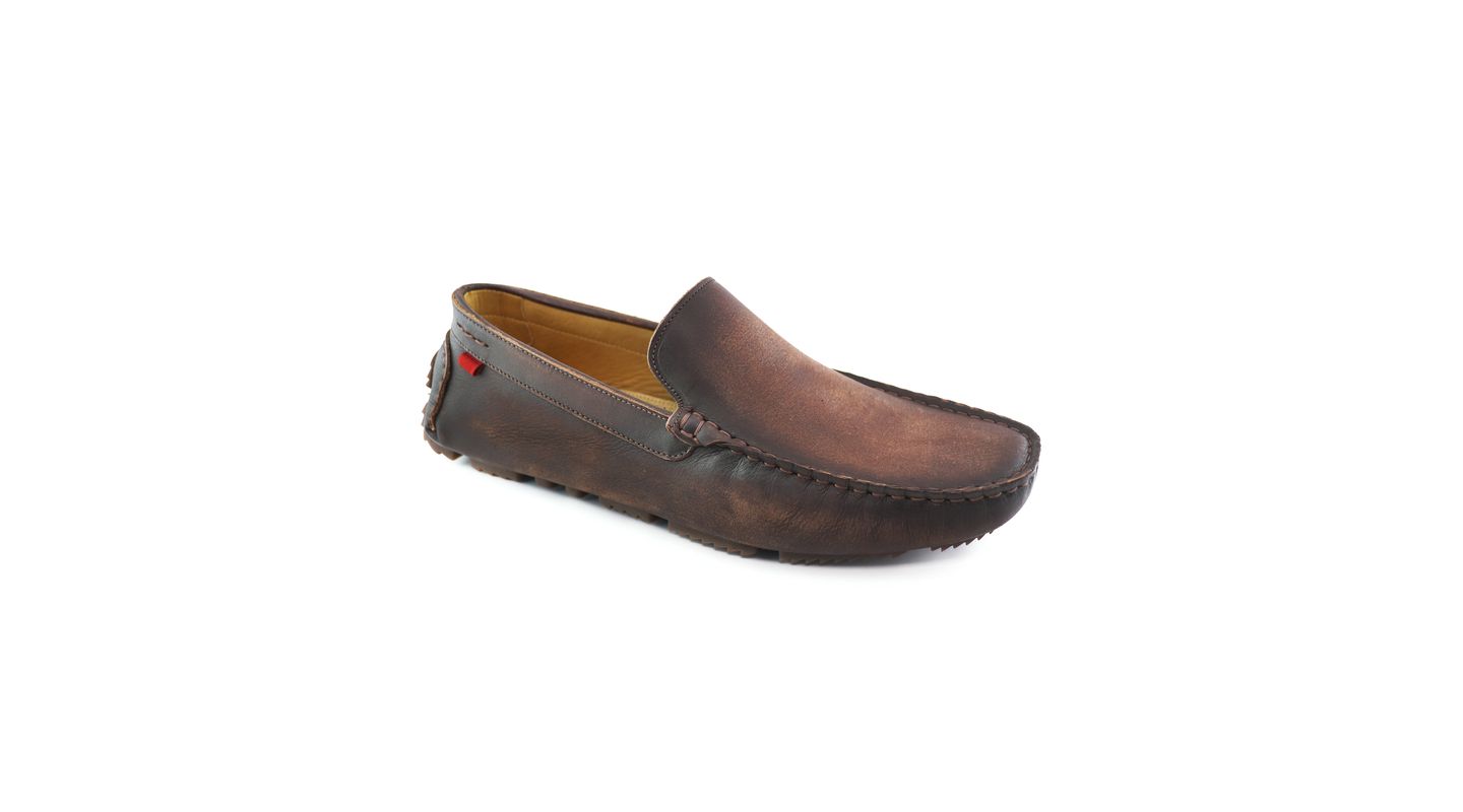 Мужские туфли Marc Joseph New York Ovington Ct Driver Loafer, цвет: Виски — фото 1