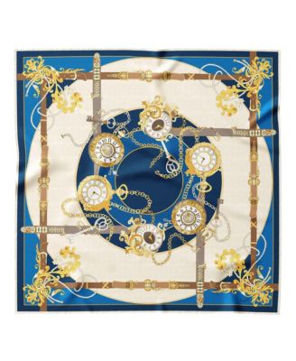 Moment in Time - Hand Rolled Silk Foulard for Women