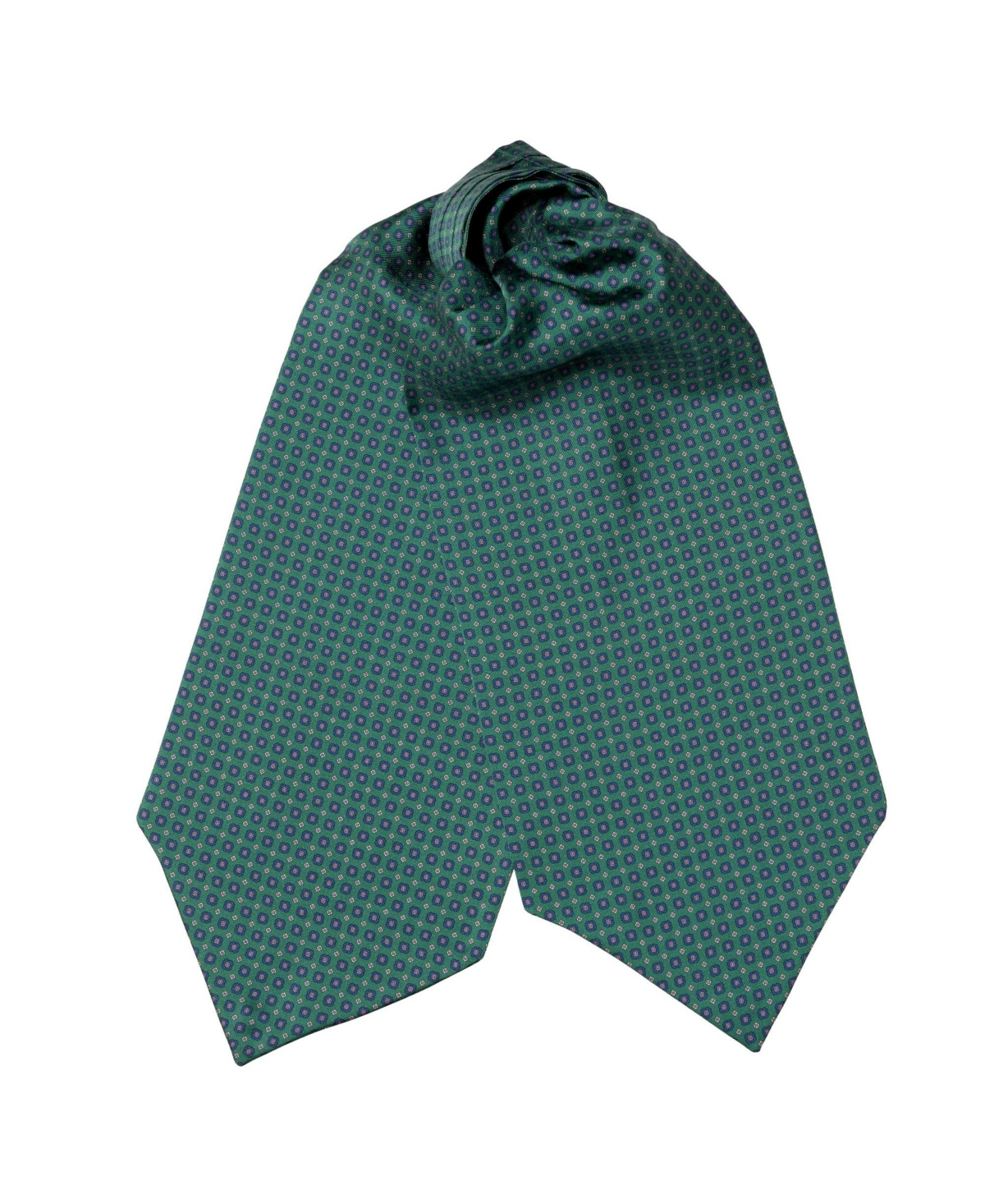 Men's Navona - Silk Ascot Cravat Tie for Men - Red