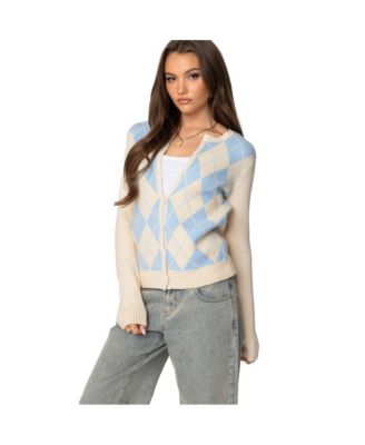 Women's Maybelle Argyle Cardigan