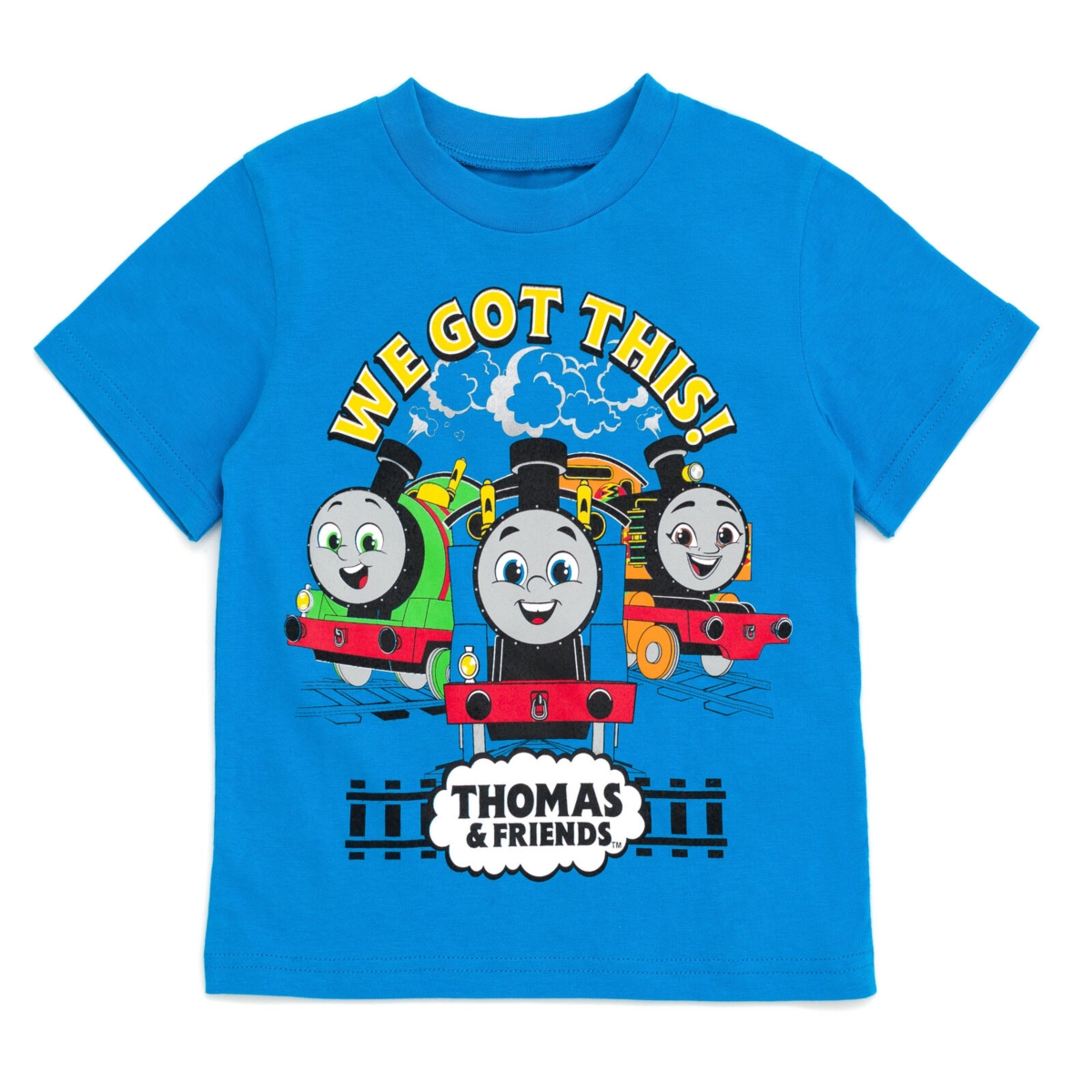 Thomas & Friends Toddler Boys Tank Engine Graphic T-Shirt and Shorts Outfit Set to - thomas  friends