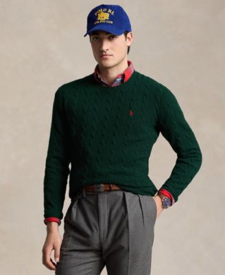 Polo Ralph Lauren - Men's Wool-Cashmere Cable-Knit Sweater