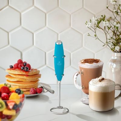 Powerful Milk Frother Wand Ultra Fast Handheld Drink Mixer