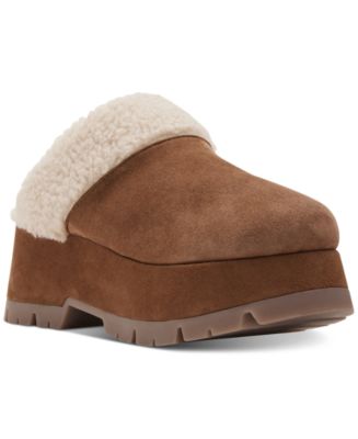 Steve Madden Women's Juney Platform Cozy Clogs - Macy's