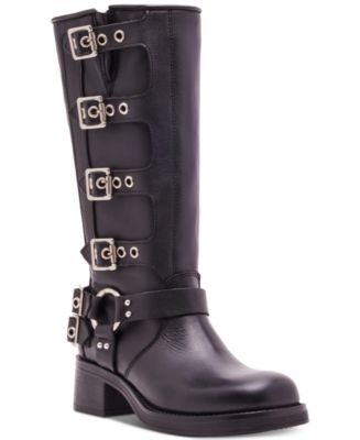 Steven by steve madden pearle fashion buckle booties