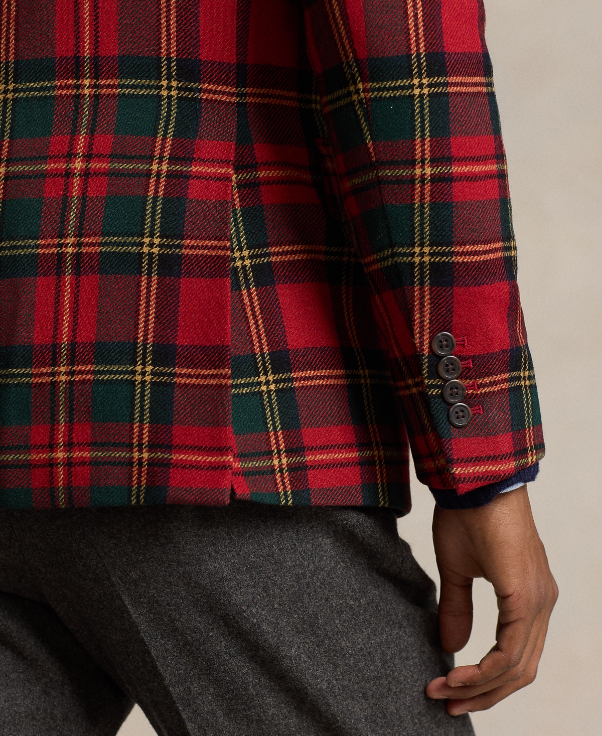 Polo Ralph Lauren Men's Polo Modern Plaid Wool-Blend Sport Coat