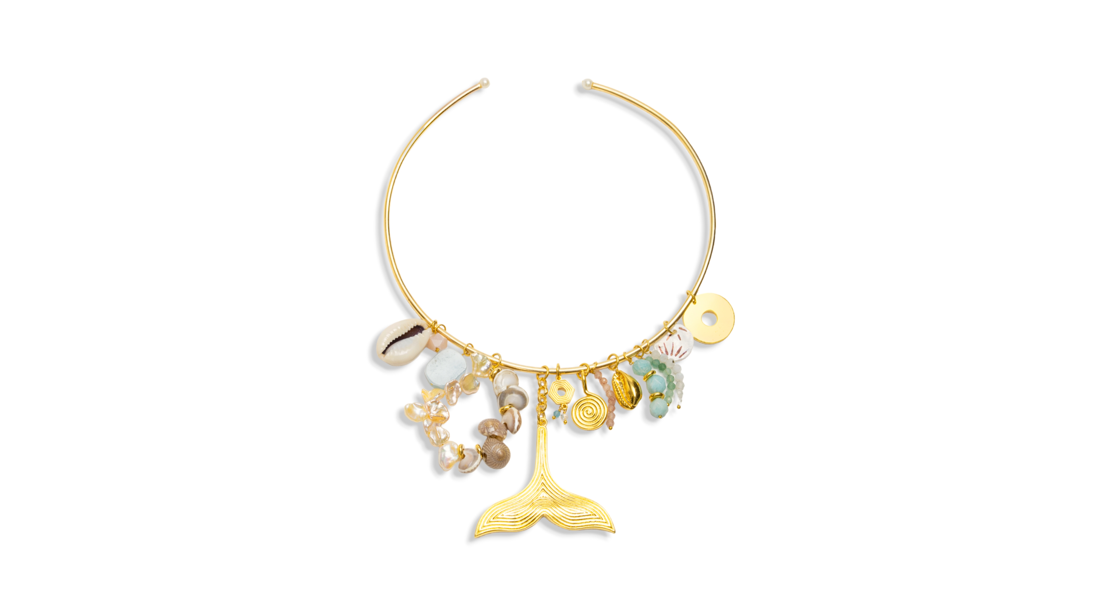 Nectar Nectar New York 18K Gold Plated Diana Statement Necklace