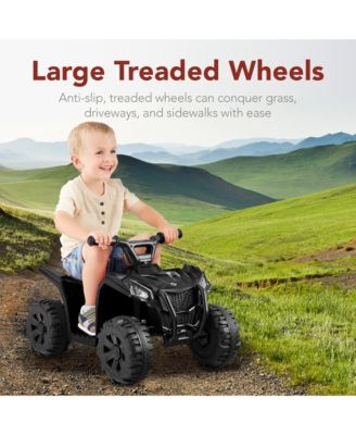 6V Kids Ride-On 4-Wheeler Quad ATV Car w/ 1.8mph Max Speed, Treaded Tires