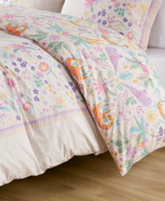 Intelligent Design Lulu Floral Reversible 3-Pc. Duvet Cover Set, Twin