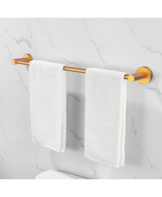 Bathroom Hardware Set, Thicken Space Aluminum 6 PCS Towel bar Set