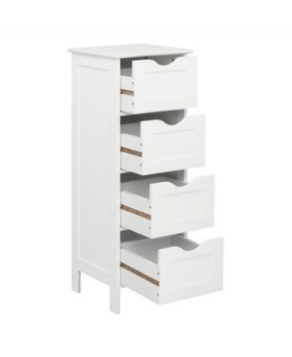 4-Drawer Storage Cabinet – Functional Organizer with Modern Design for Bedroom, Office, or Entryway