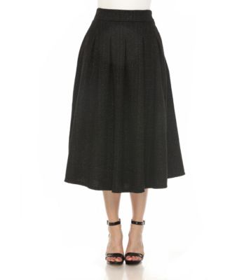 Women s Tweed Midi Skirt