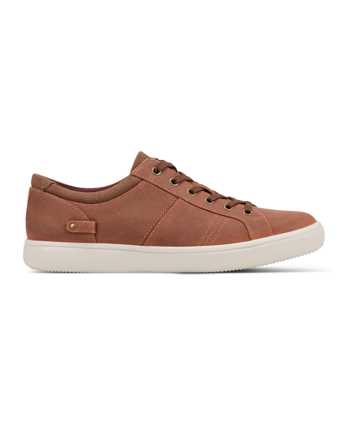 Rockport Colletie Sneaker In Medium Natural Leather