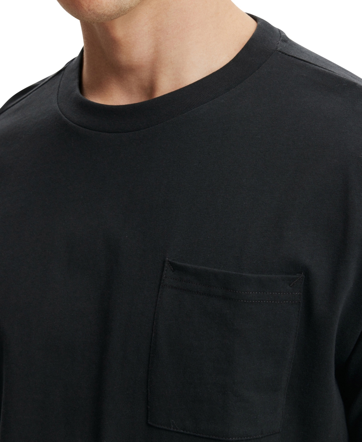 Cotton On Organic Loose Fit T-shirt In Black