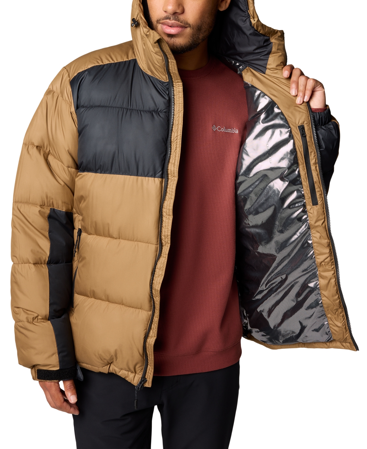 Columbia Men's Pike Lake Ii Zip-Front Hooded Jacket - Black