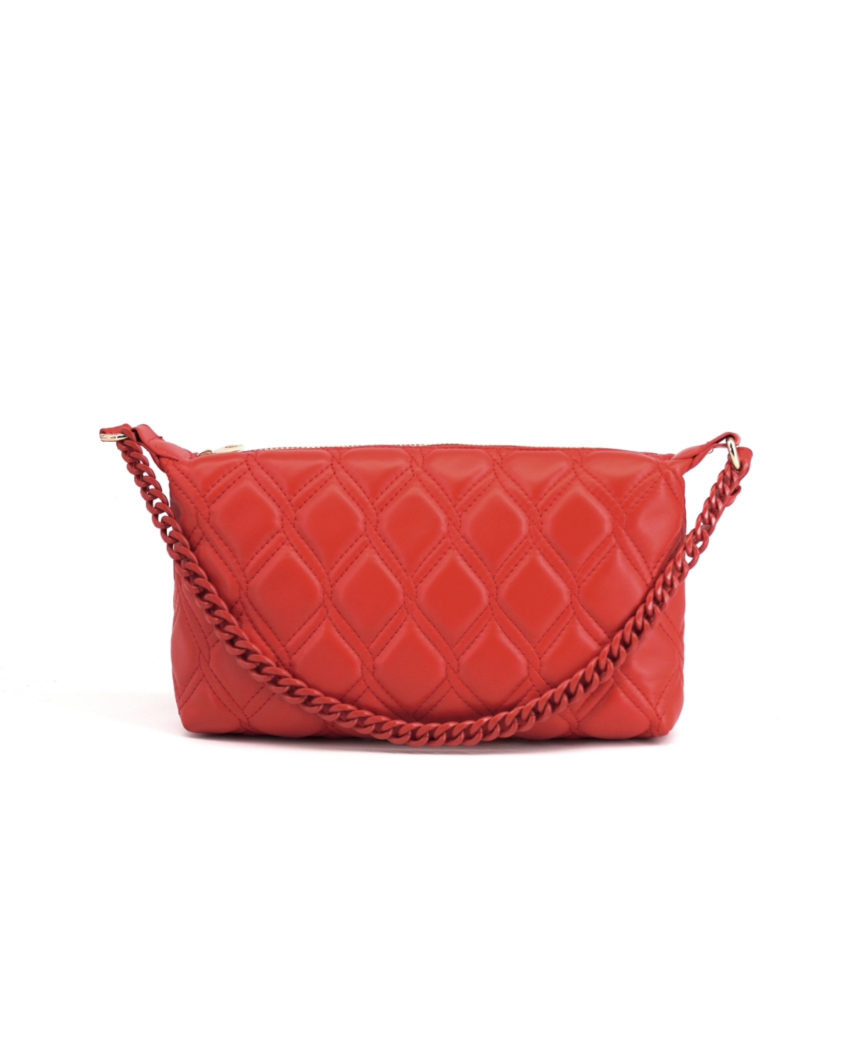 Baguette Crossbody Bag - Red