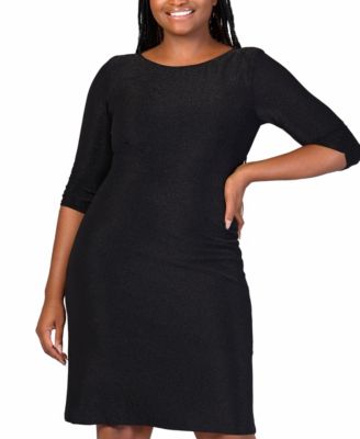 Plus Size Mini Party Dress