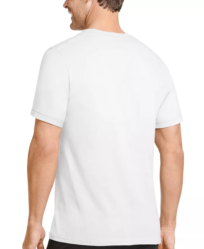 Men's 3-Pack Classic V-Neck Undershirts - thumbnail 4