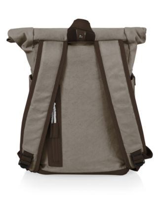 20 Liter Carmel Roll Top Picnic Backpack Cooler