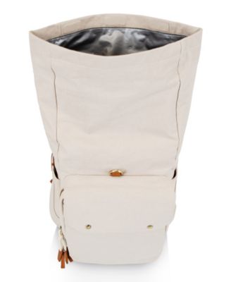 20 Liter Carmel Roll Top Picnic Backpack Cooler