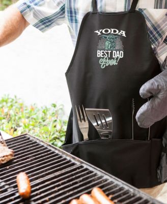 Star Wars Yoda 6-Pc. BBQ Apron Tote Pro Grill Set
