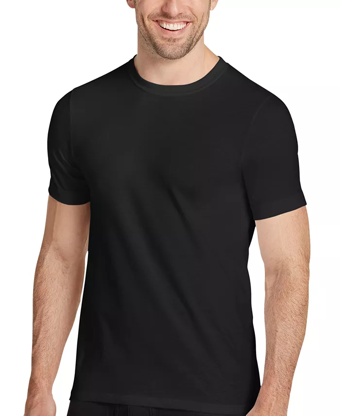 Men's Big and Tall Classic Crew Neck Undershirts, Pack of 2 - thumbnail 3